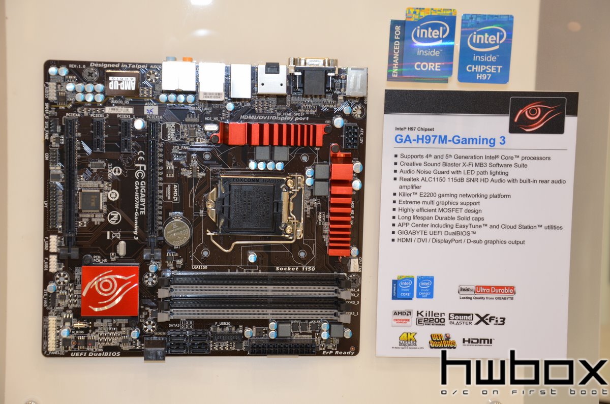 HWBOX @ Computex 2014: Gigabyte Booth