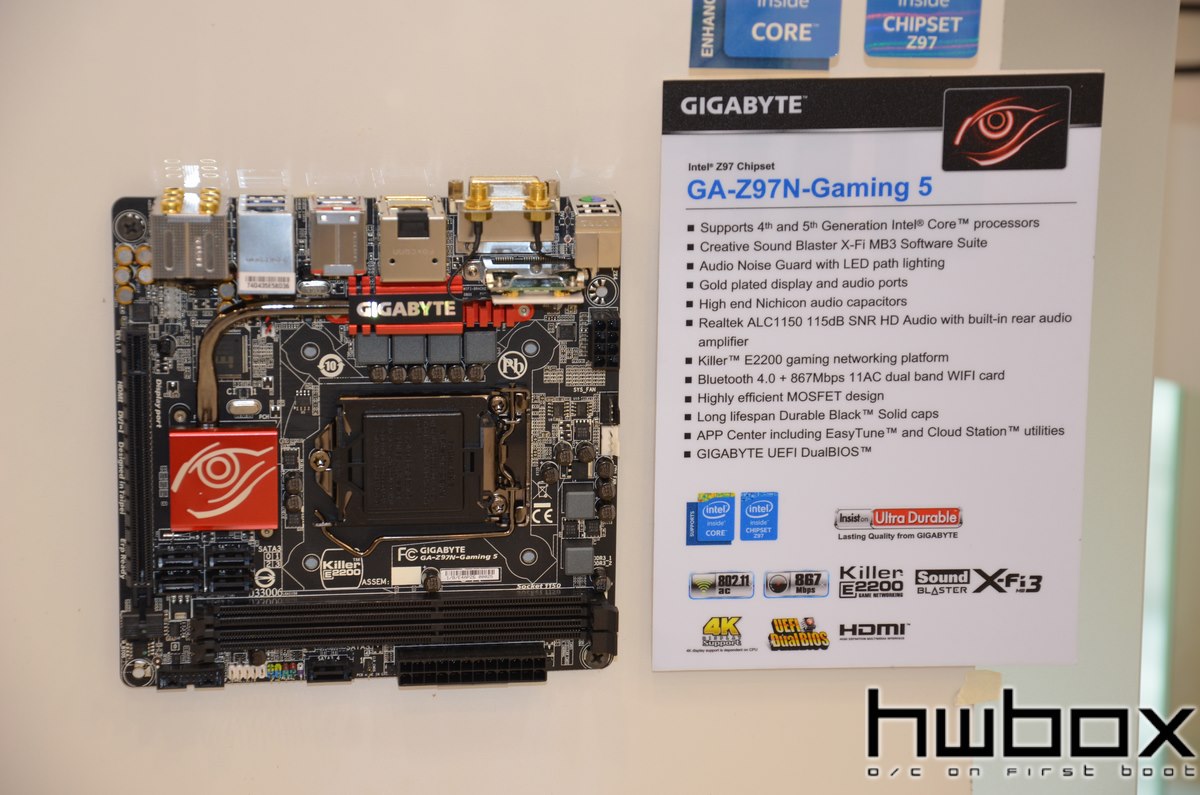 HWBOX @ Computex 2014: Gigabyte Booth