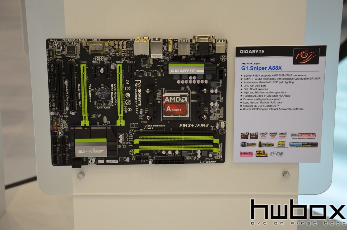 HWBOX @ Computex 2014: Gigabyte Booth