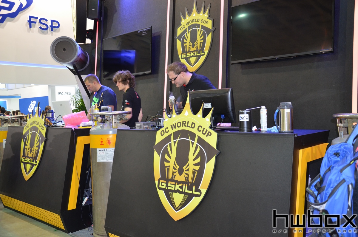 HWBOX @ Computex 2014: G.Skill & OC booth