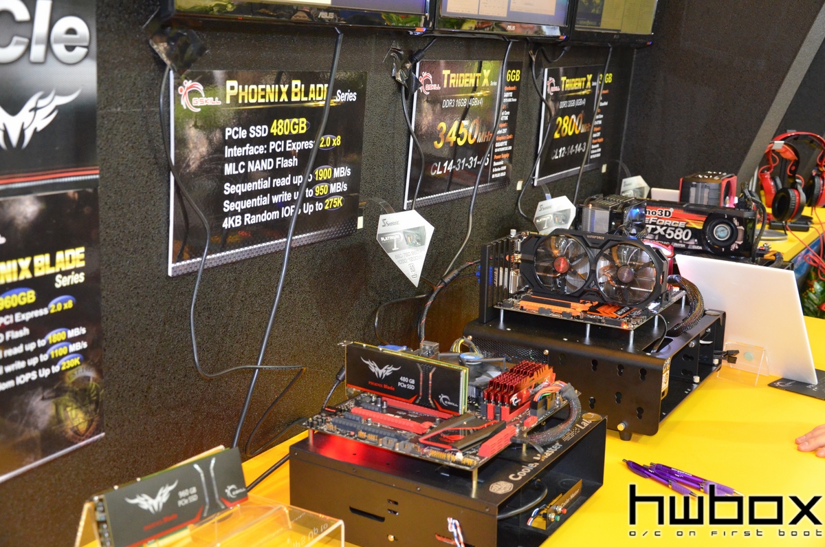 HWBOX @ Computex 2014: G.Skill & OC booth