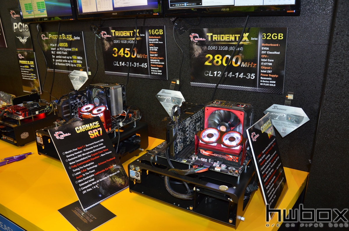 HWBOX @ Computex 2014: G.Skill & OC booth