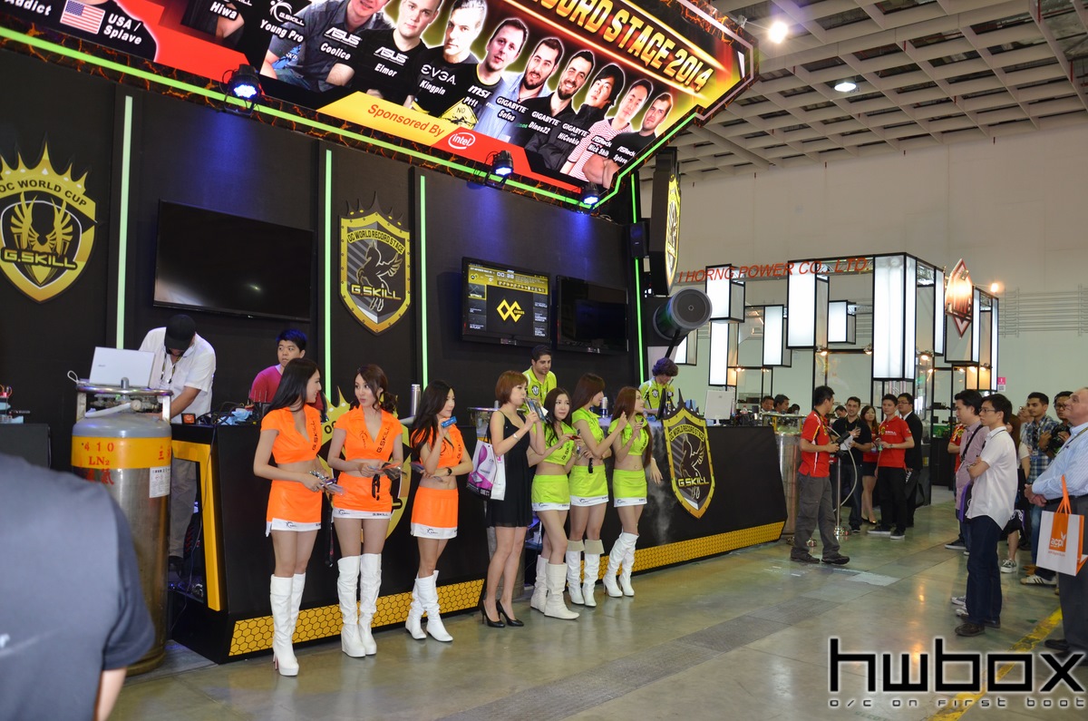 HWBOX @ Computex 2014: G.Skill & OC booth