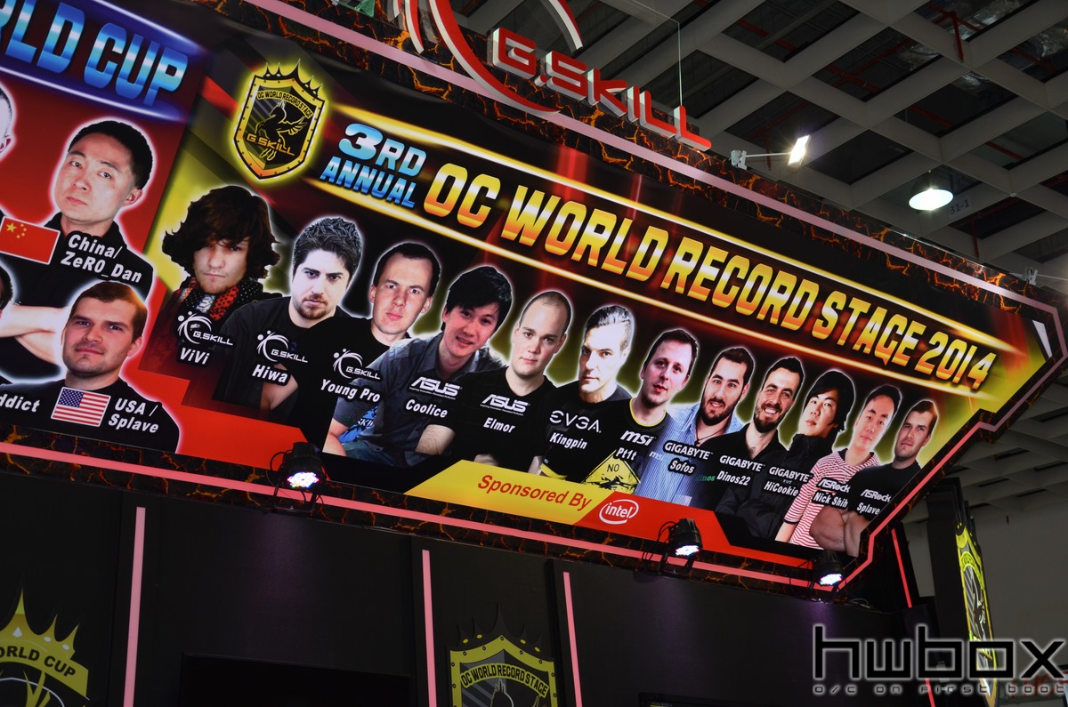 HWBOX @ Computex 2014: G.Skill & OC booth