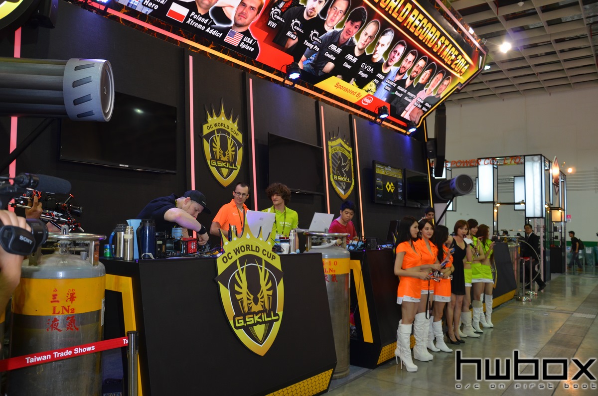 HWBOX @ Computex 2014: G.Skill & OC booth