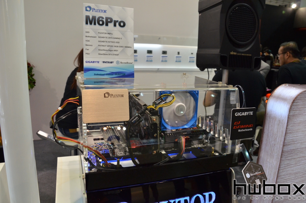 HWBOX @ Computex 2014: Plextor Booth