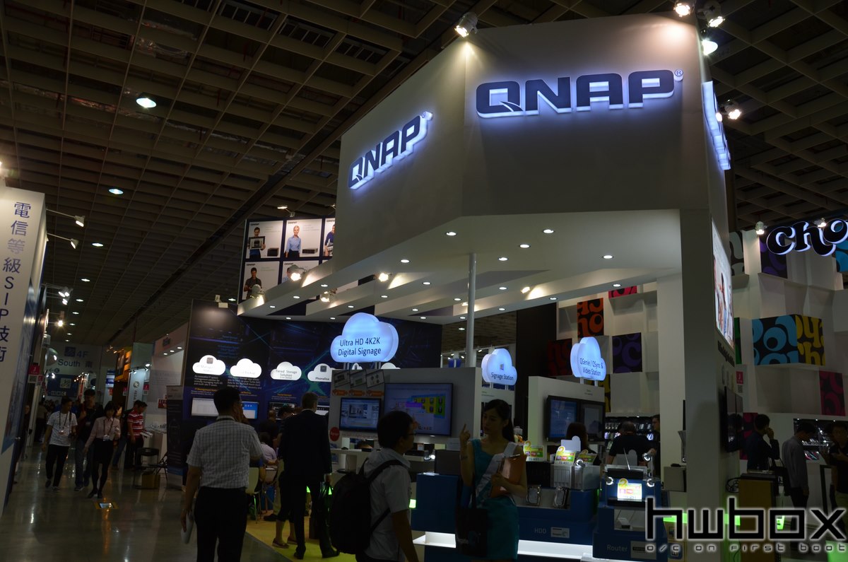 HWBOX @ Computex 2014: QNAP Booth