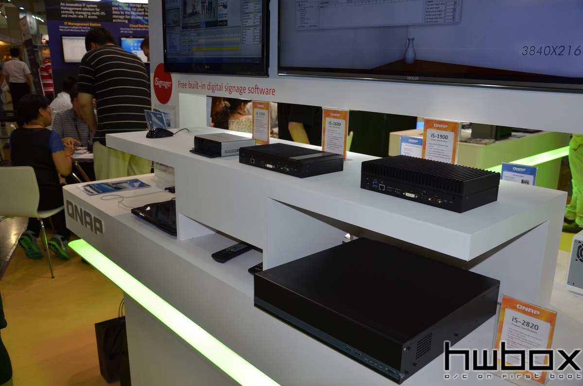 HWBOX @ Computex 2014: QNAP Booth