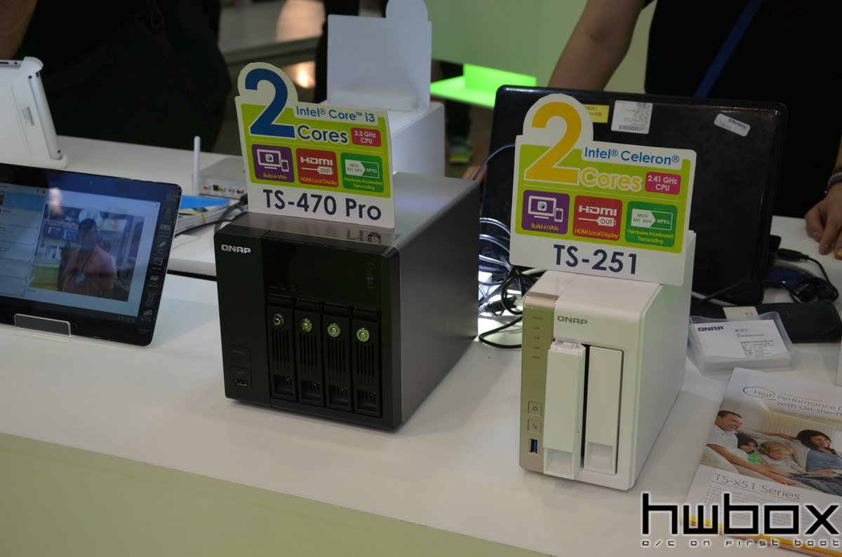 HWBOX @ Computex 2014: QNAP Booth