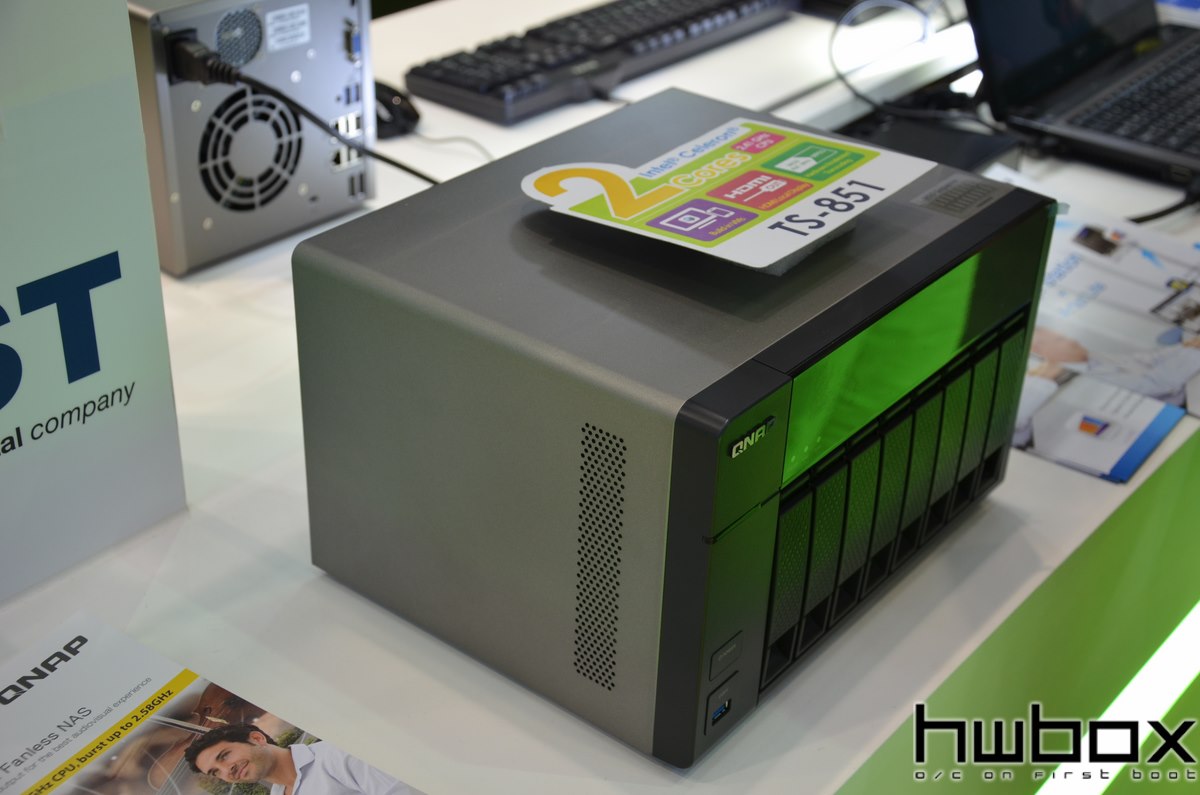 HWBOX @ Computex 2014: QNAP Booth