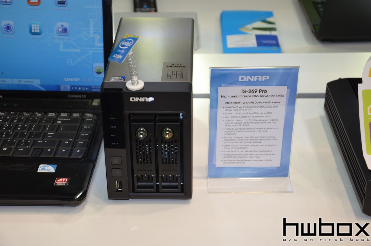 HWBOX @ Computex 2014: QNAP Booth