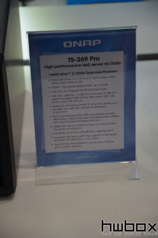 HWBOX @ Computex 2014: QNAP Booth