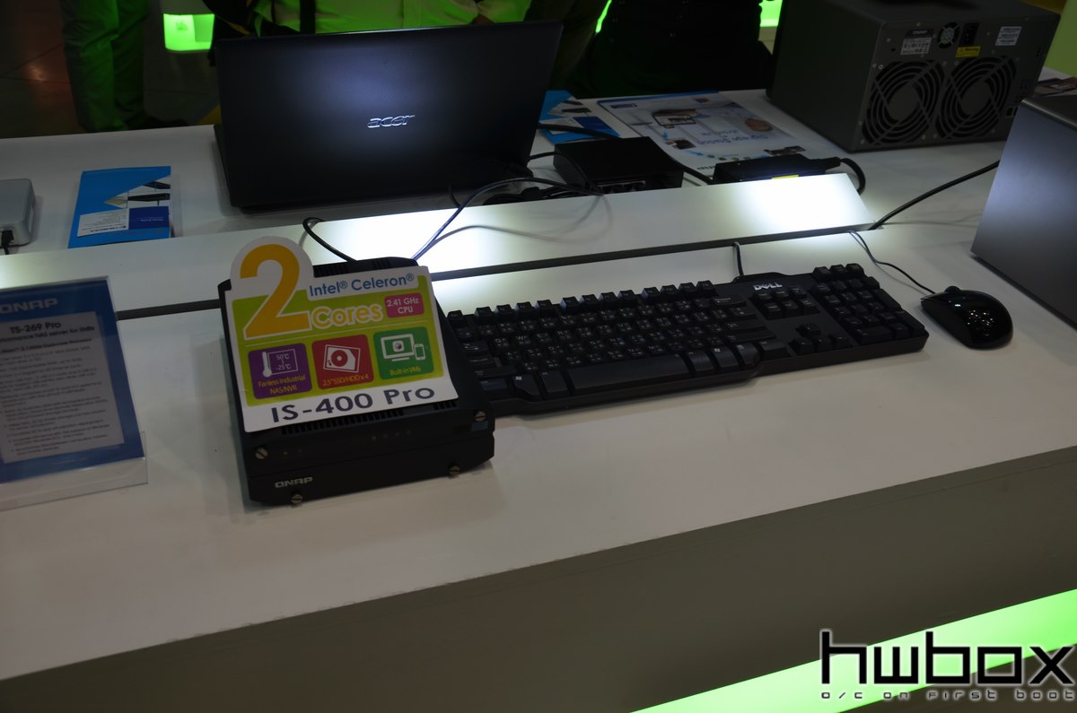 HWBOX @ Computex 2014: QNAP Booth