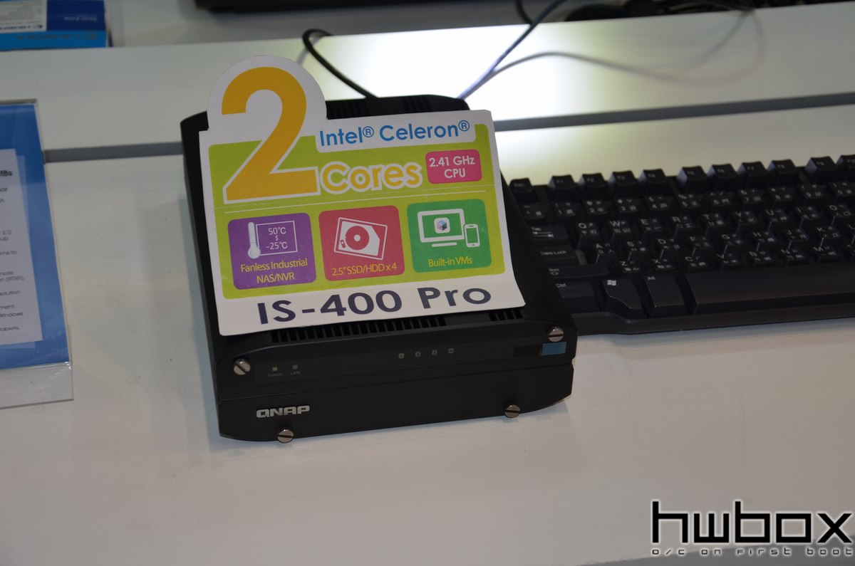 HWBOX @ Computex 2014: QNAP Booth