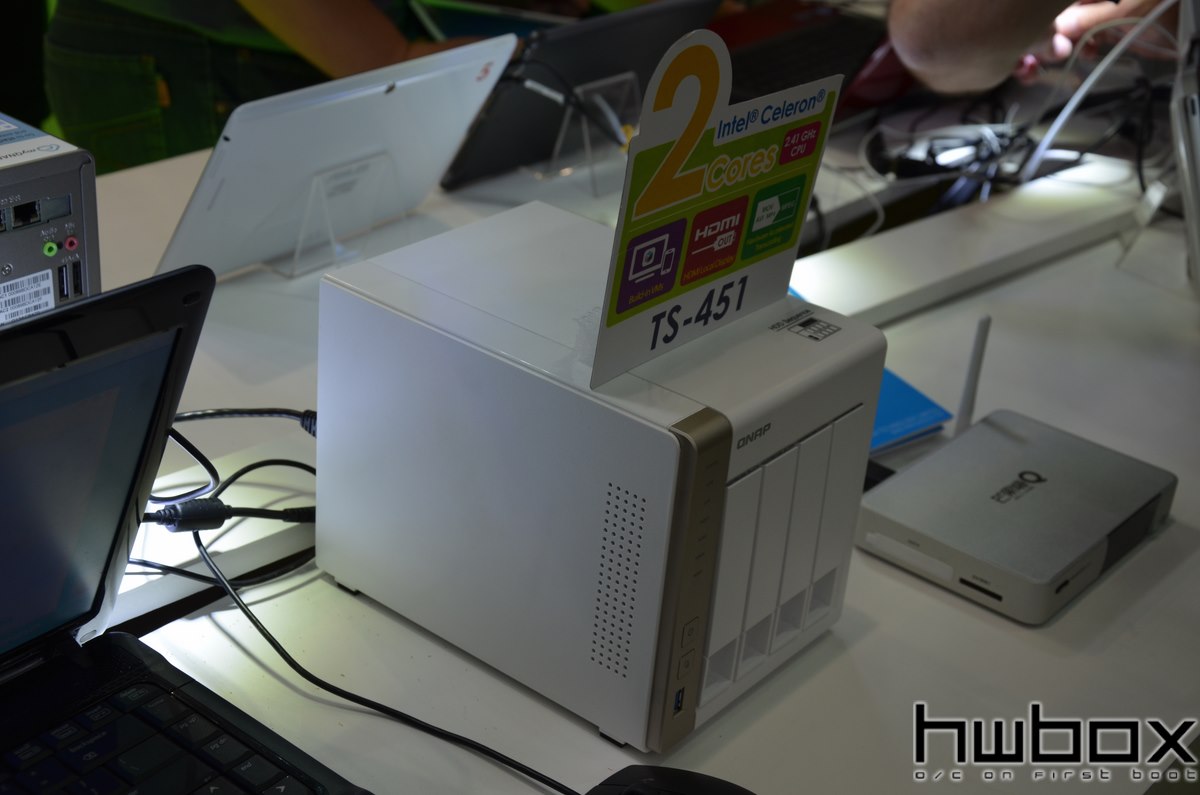 HWBOX @ Computex 2014: QNAP Booth