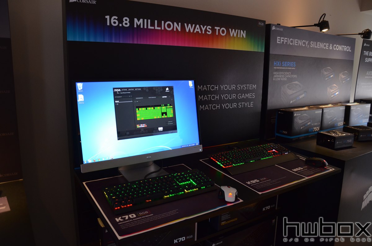 HWBOX @ Computex 2014: Corsair Booth