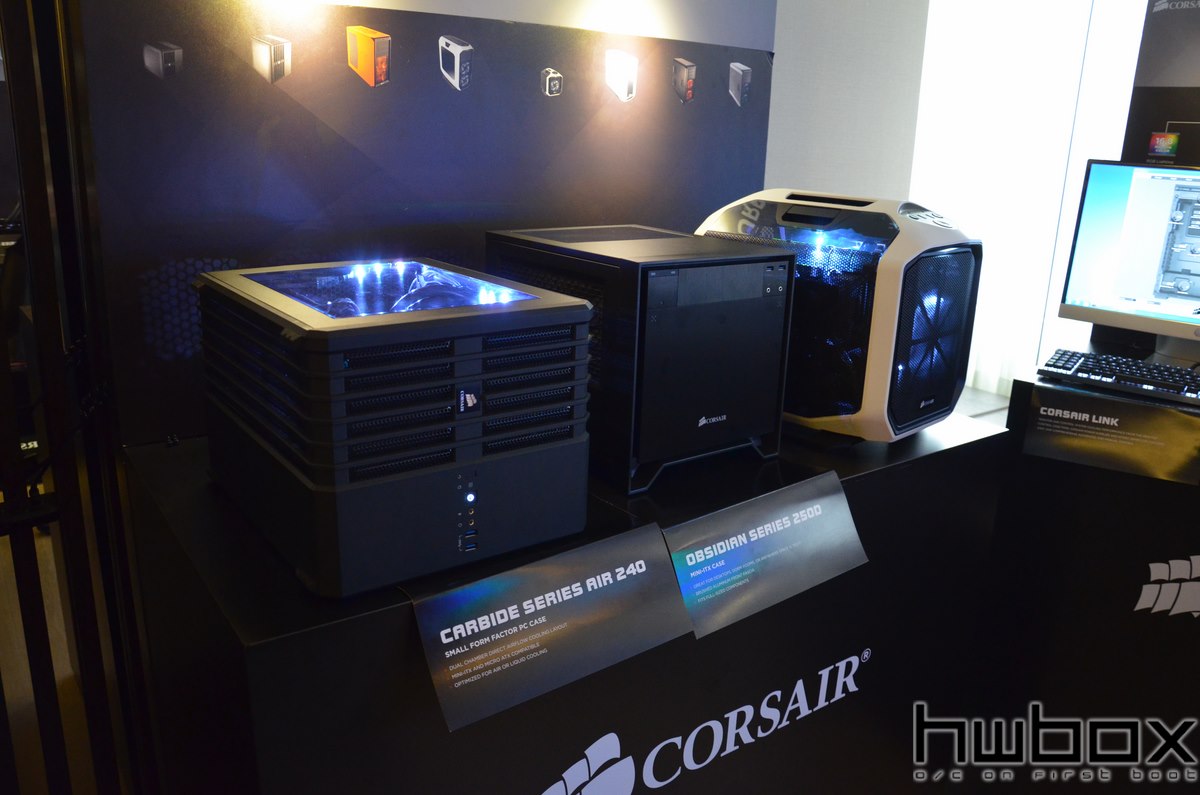 HWBOX @ Computex 2014: Corsair Booth