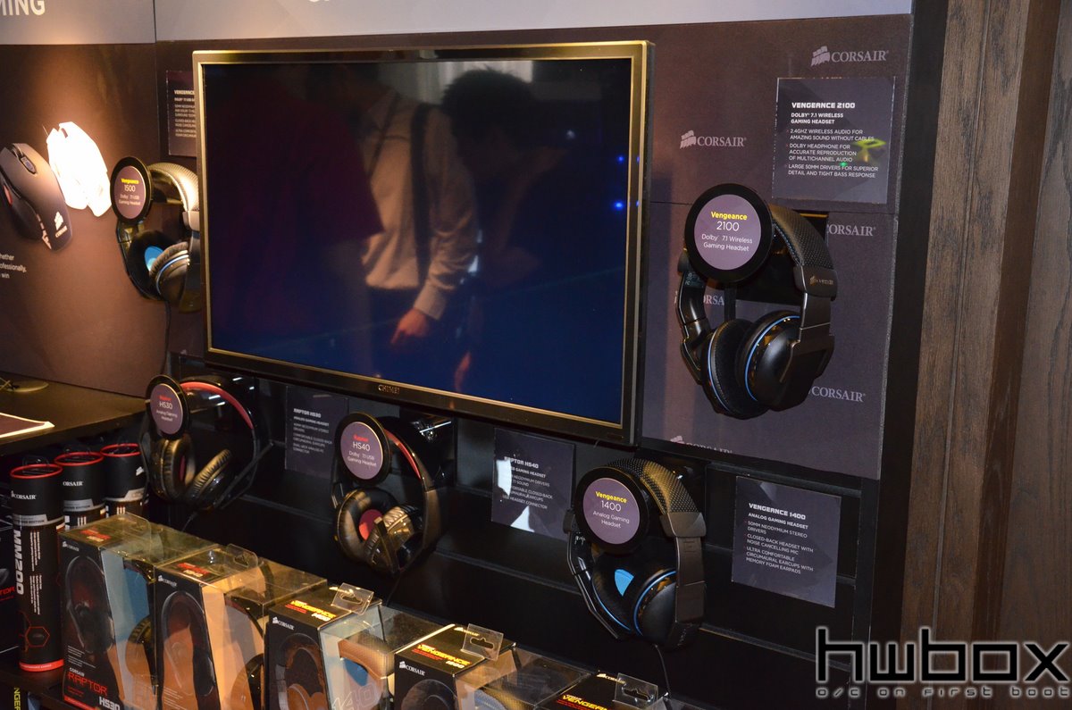 HWBOX @ Computex 2014: Corsair Booth