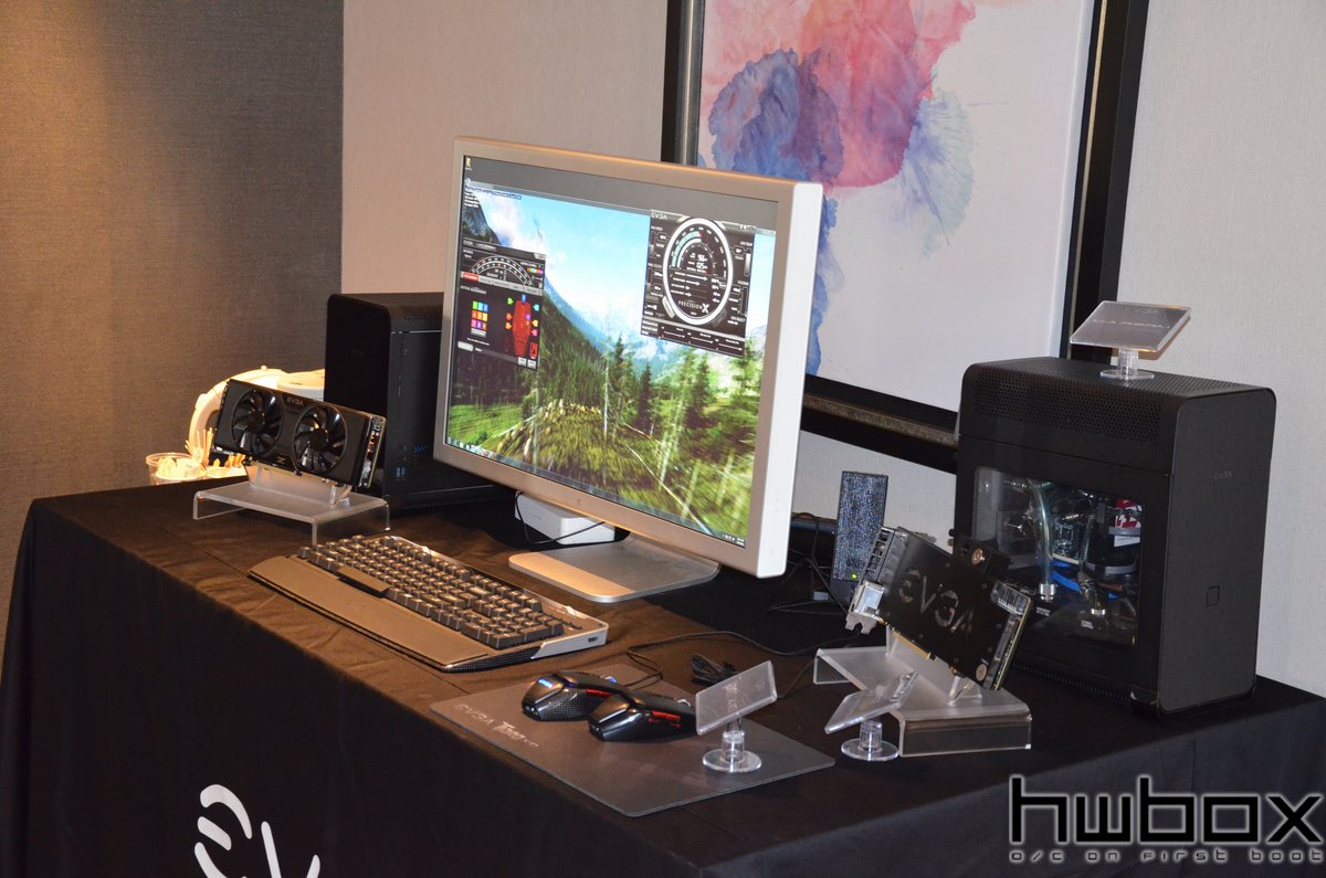 HWBOX @ Computex 2014: EVGA Booth