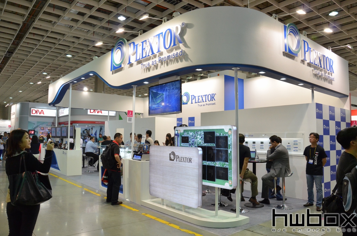 HWBOX @ Computex 2014: Plextor Booth