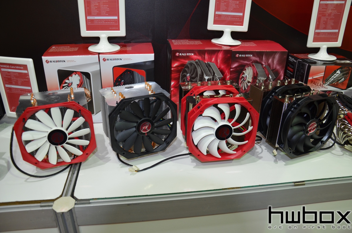 HWBOX @ Computex 2014: Raijintek Booth