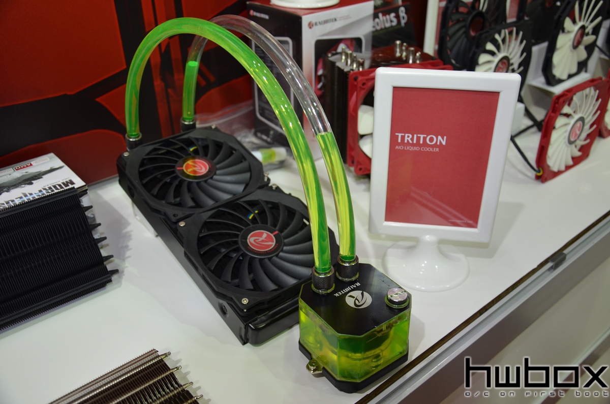 HWBOX @ Computex 2014: Raijintek Booth