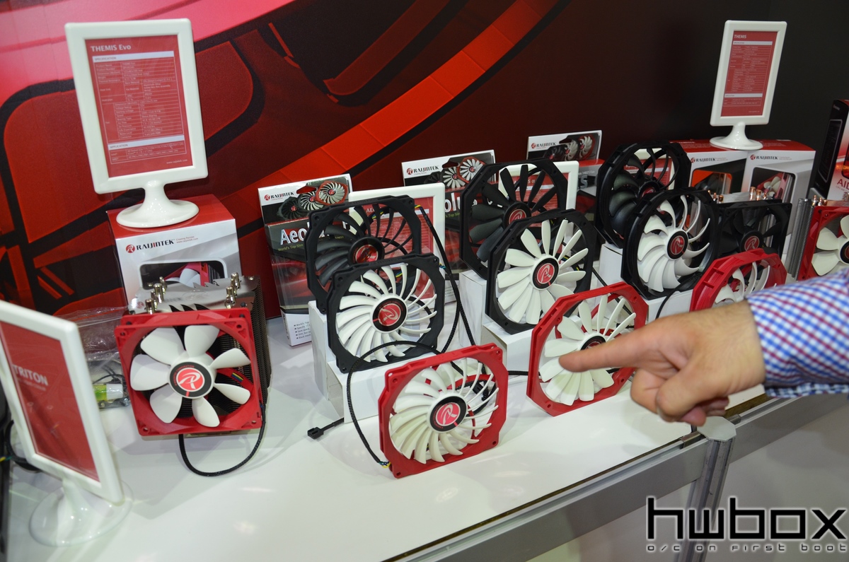 HWBOX @ Computex 2014: Raijintek Booth