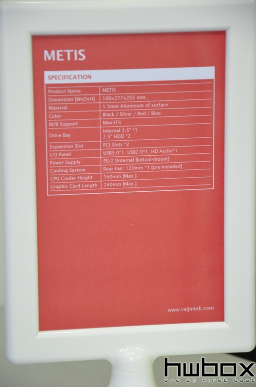 HWBOX @ Computex 2014: Raijintek Booth