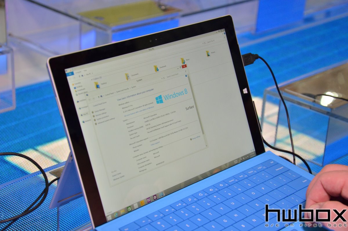 HWBOX @ Computex 2014: Microsoft Surface 3