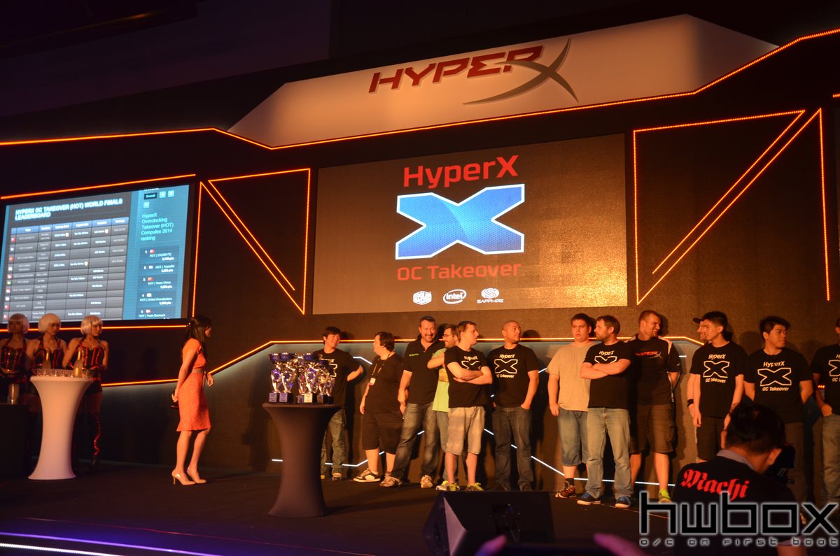 HWBOX @ Computex 2014: HyperX OC Takeover (HOT) Event