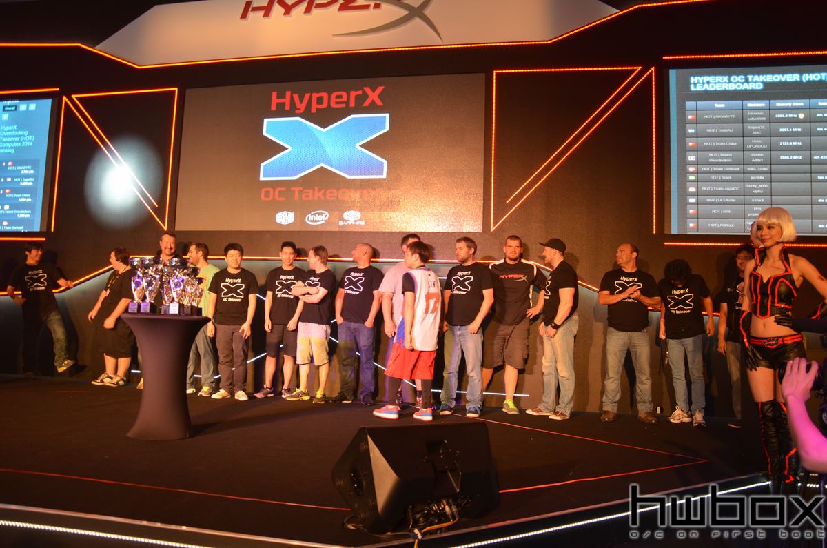 HWBOX @ Computex 2014: HyperX OC Takeover (HOT) Event