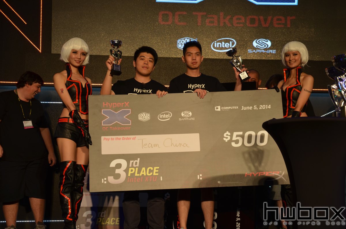 HWBOX @ Computex 2014: HyperX OC Takeover (HOT) Event