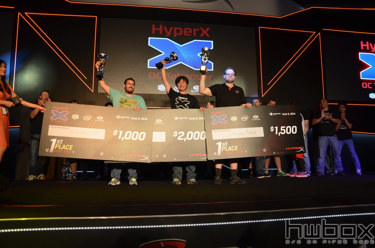 HWBOX @ Computex 2014: HyperX OC Takeover (HOT) Event