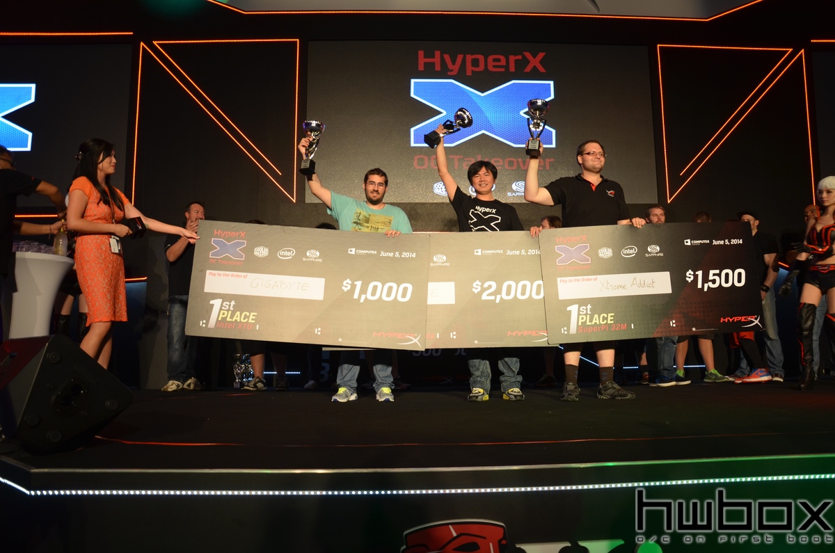 HWBOX @ Computex 2014: HyperX OC Takeover (HOT) Event