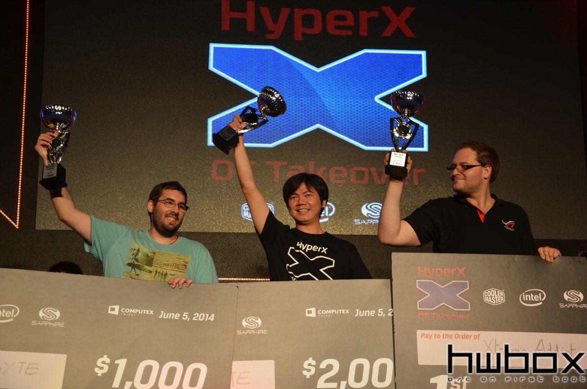 HWBOX @ Computex 2014: HyperX OC Takeover (HOT) Event