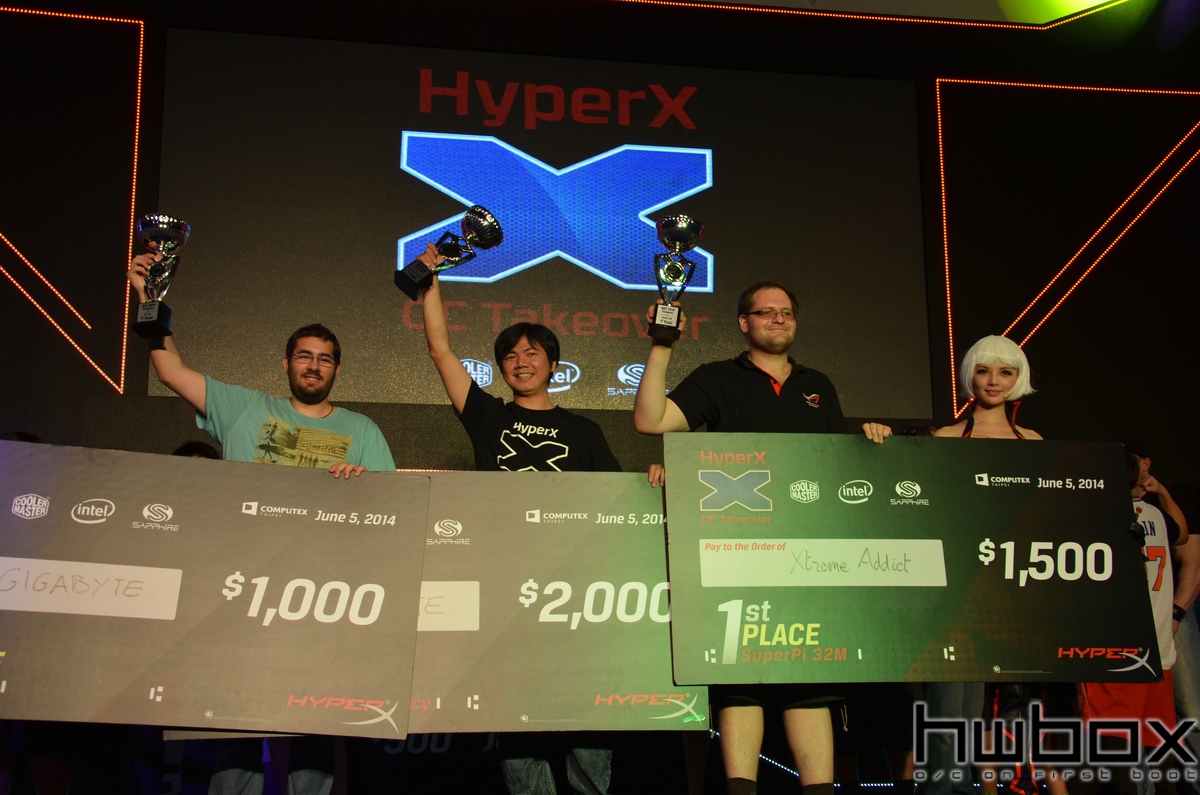 HWBOX @ Computex 2014: HyperX OC Takeover (HOT) Event