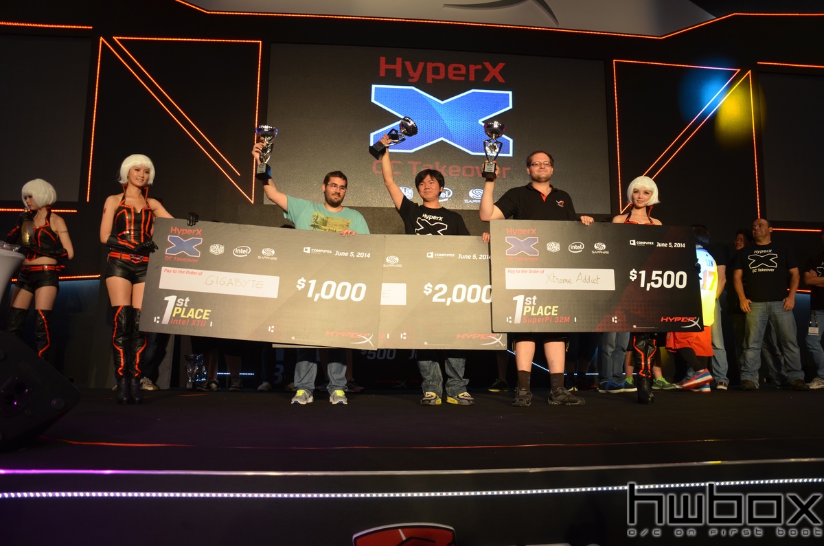 HWBOX @ Computex 2014: HyperX OC Takeover (HOT) Event