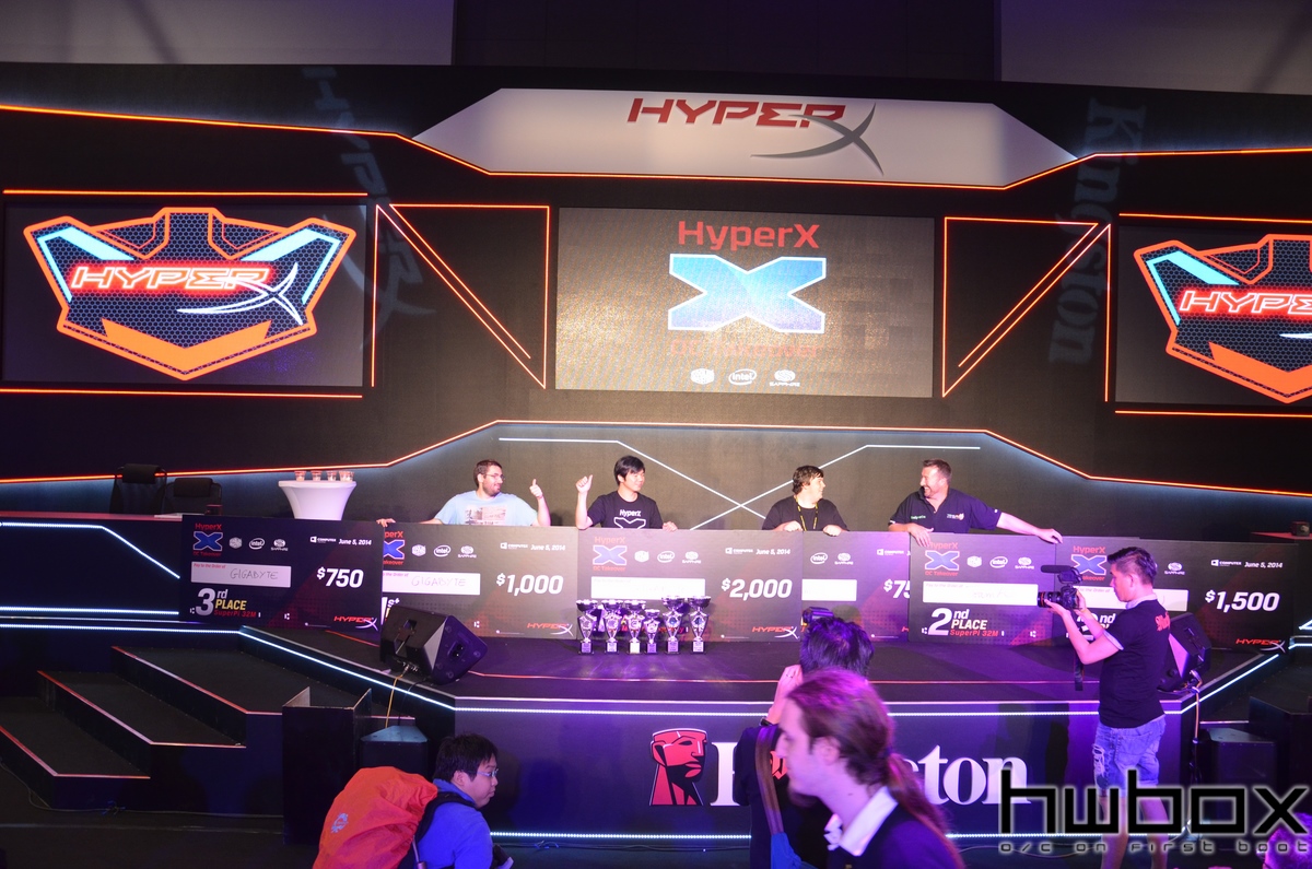 HWBOX @ Computex 2014: HyperX OC Takeover (HOT) Event