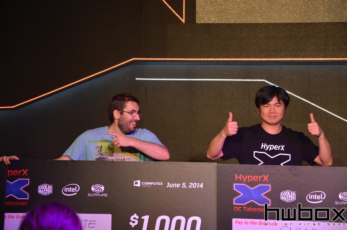 HWBOX @ Computex 2014: HyperX OC Takeover (HOT) Event