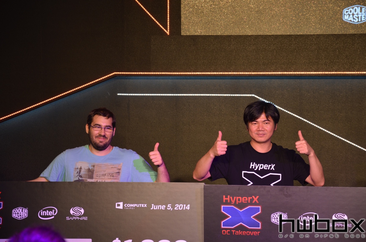 HWBOX @ Computex 2014: HyperX OC Takeover (HOT) Event