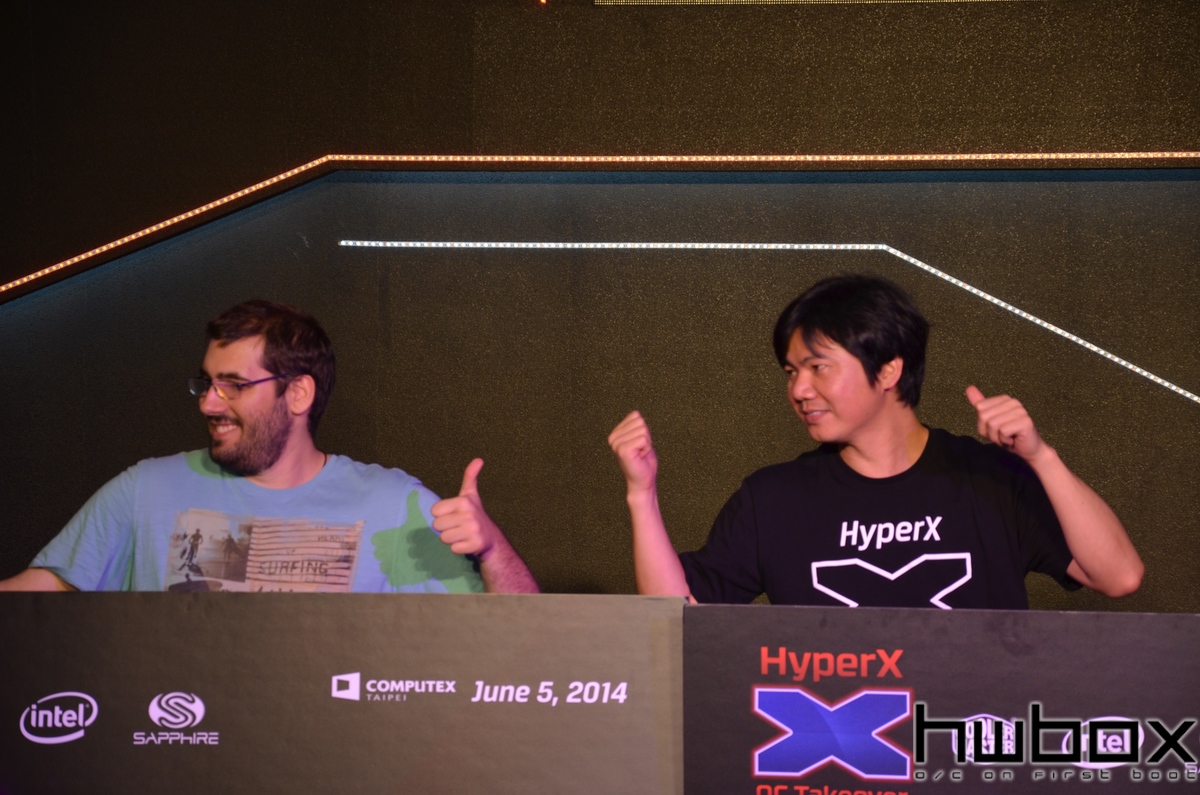 HWBOX @ Computex 2014: HyperX OC Takeover (HOT) Event