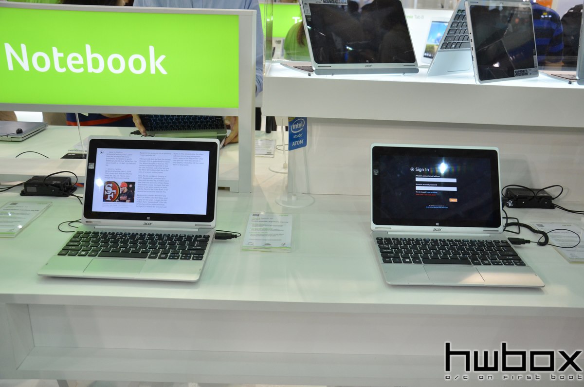 HWBOX @ Computex 2014: Acer Booth