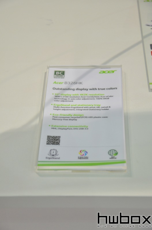 HWBOX @ Computex 2014: Acer Booth