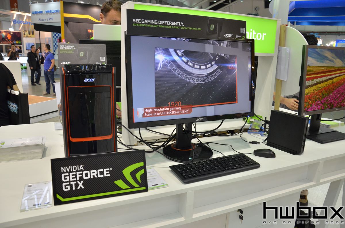 HWBOX @ Computex 2014: Acer Booth