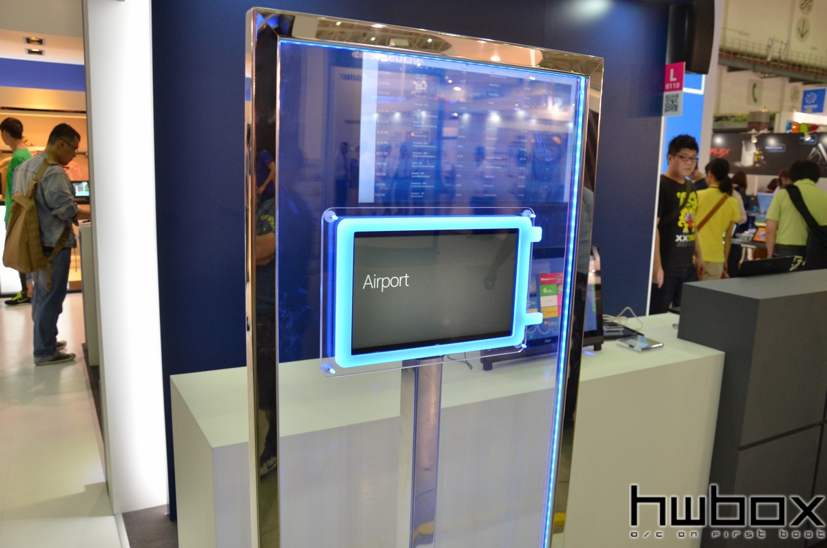 HWBOX @ Computex 2014: Microsoft Booth