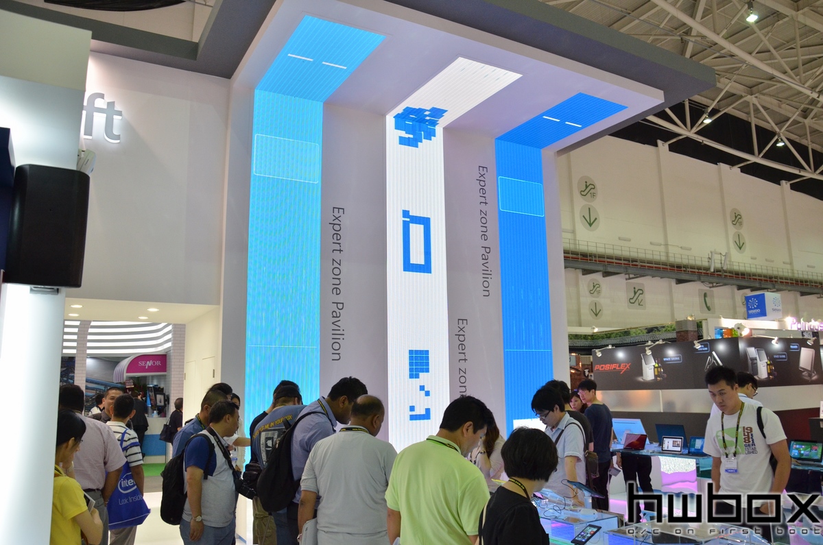 HWBOX @ Computex 2014: Microsoft Booth