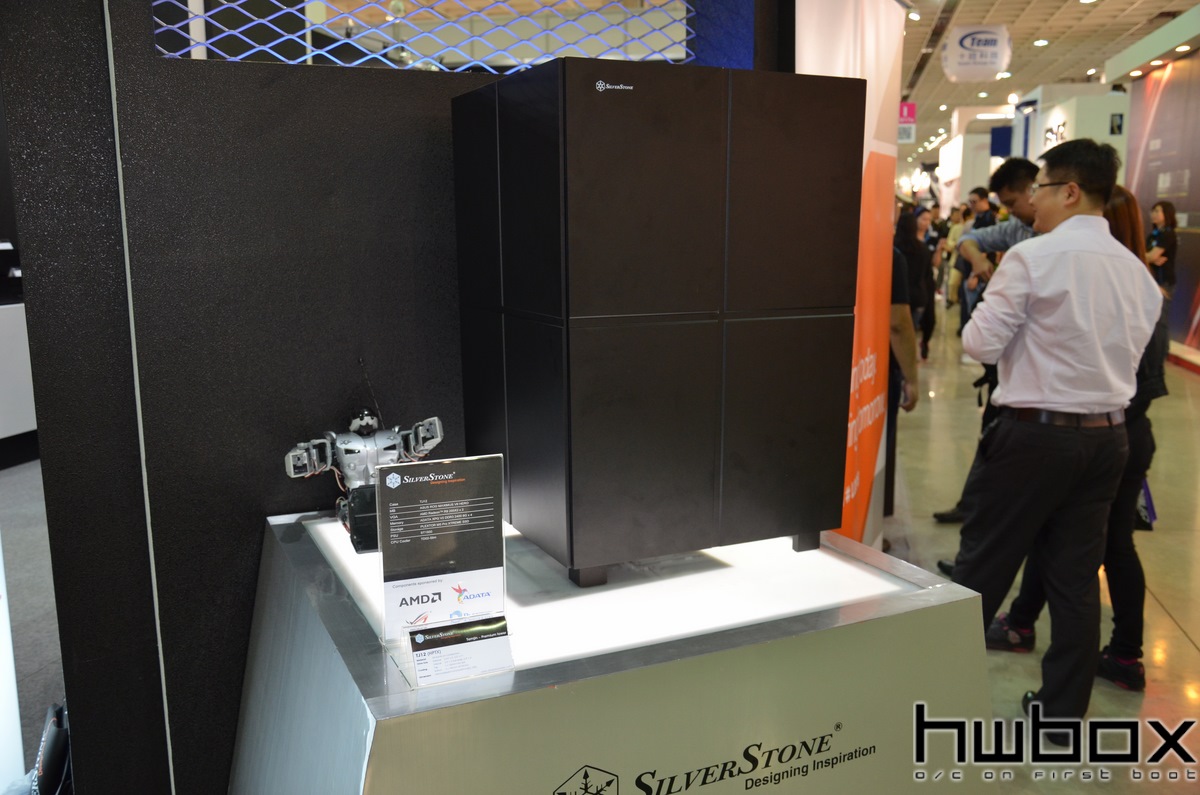 HWBOX @ Computex 2014: SilverStone Booth