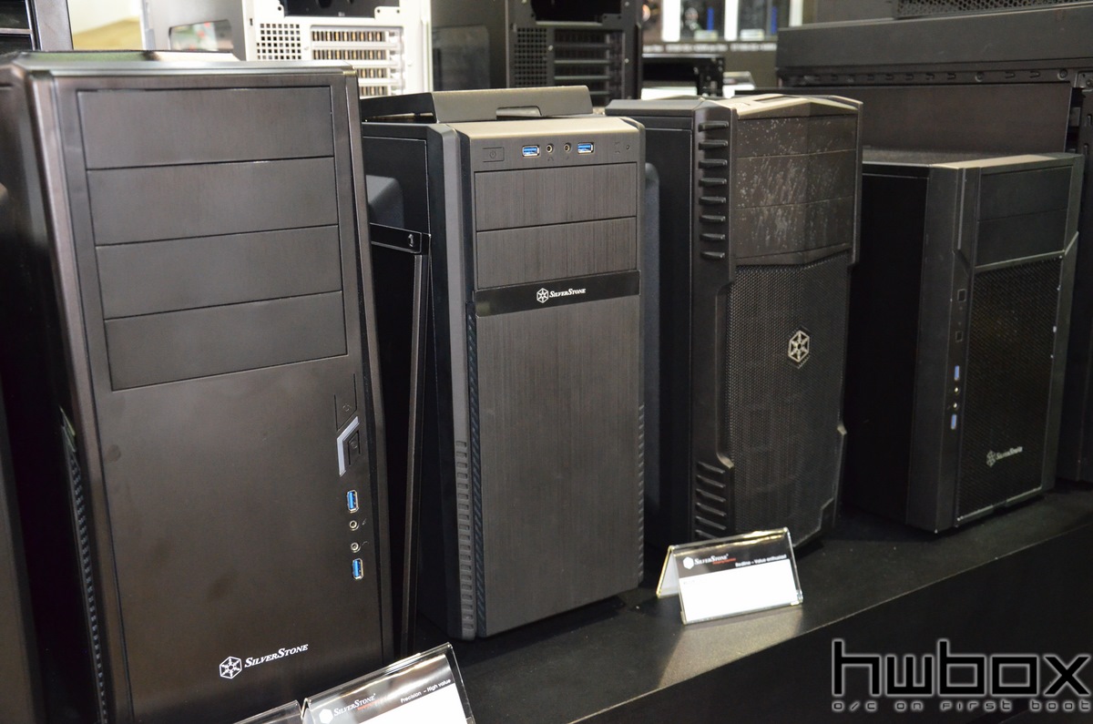 HWBOX @ Computex 2014: SilverStone Booth