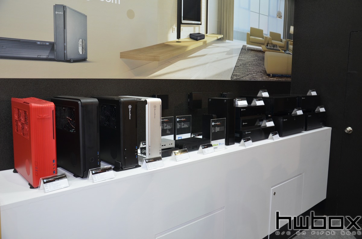 HWBOX @ Computex 2014: SilverStone Booth