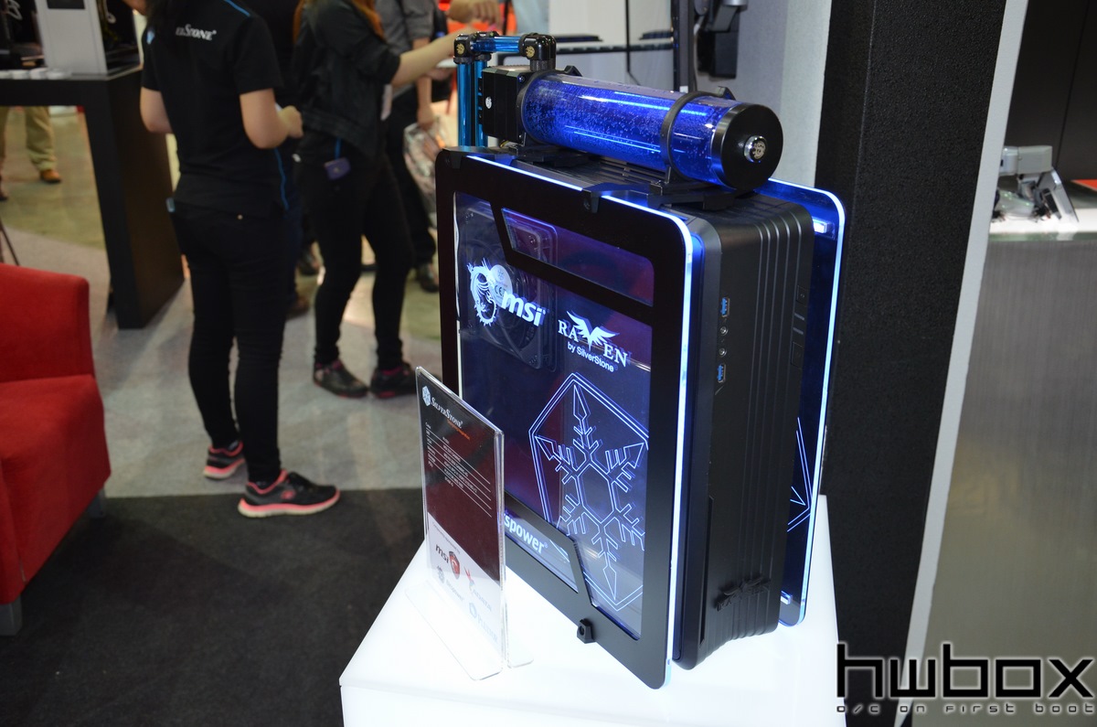 HWBOX @ Computex 2014: SilverStone Booth